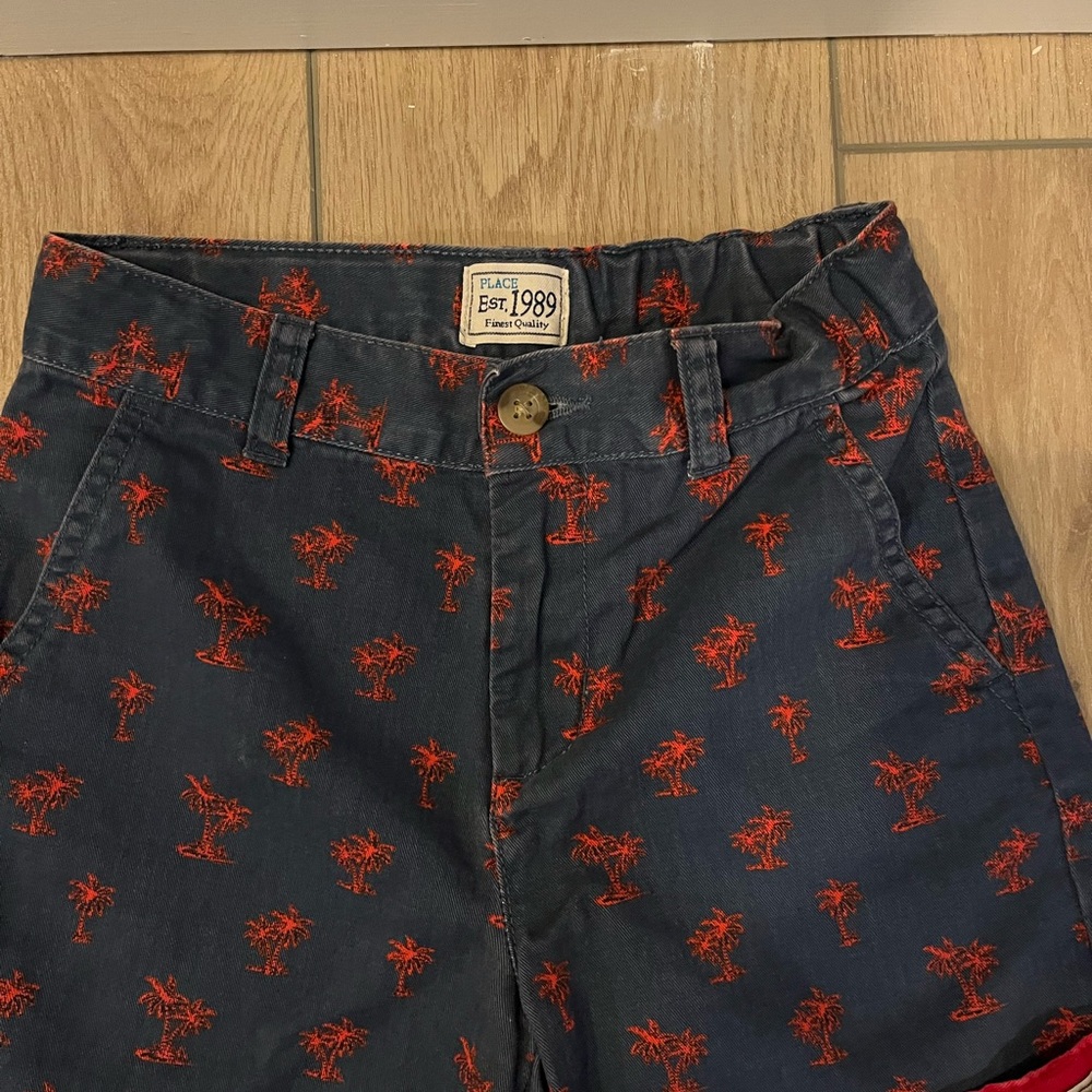 (3) Pairs The Children's Place Boys shorts size 7 - Picture 2 of 9